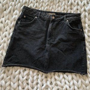 2/$12 3/$15 Topshop black jean skirt
